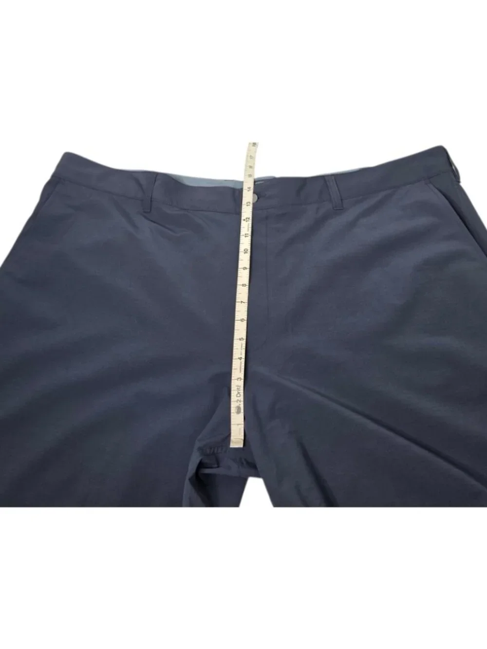 Faherty All Day Shorts Men's 48 Navy Blue Performance Chino Drawstring 8